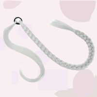 Coada de par pentru impletituri, Grey, 70 cm